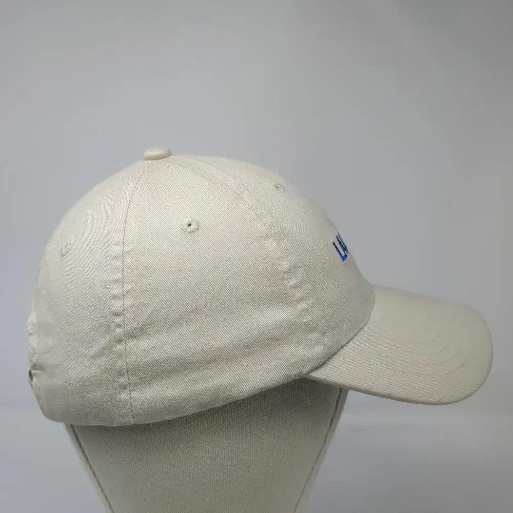NH Lakes Association Lake Host Baseball Cap Beige One Size Adjustable Cotton Hat